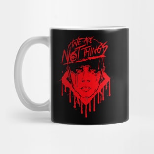 We Are Not Things (Red) Mug